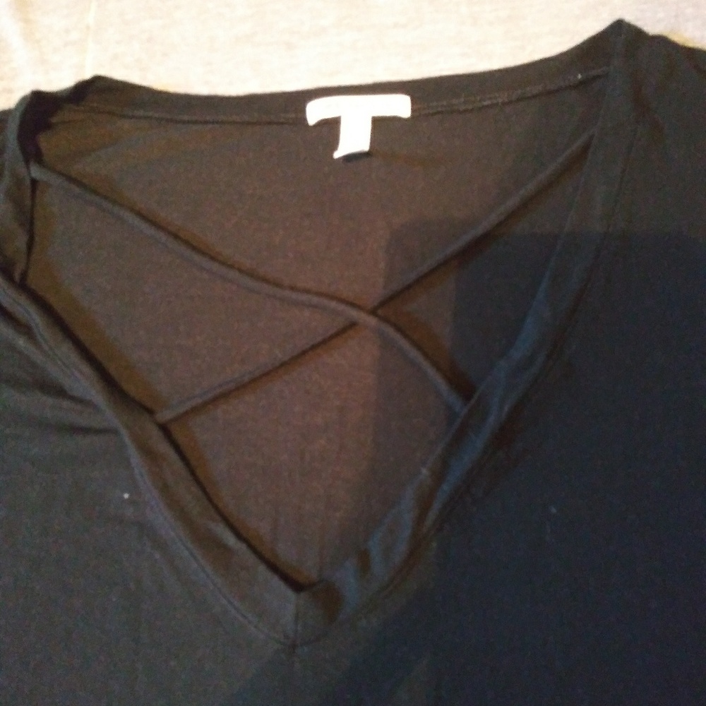 Victoria secret pink criss cross top